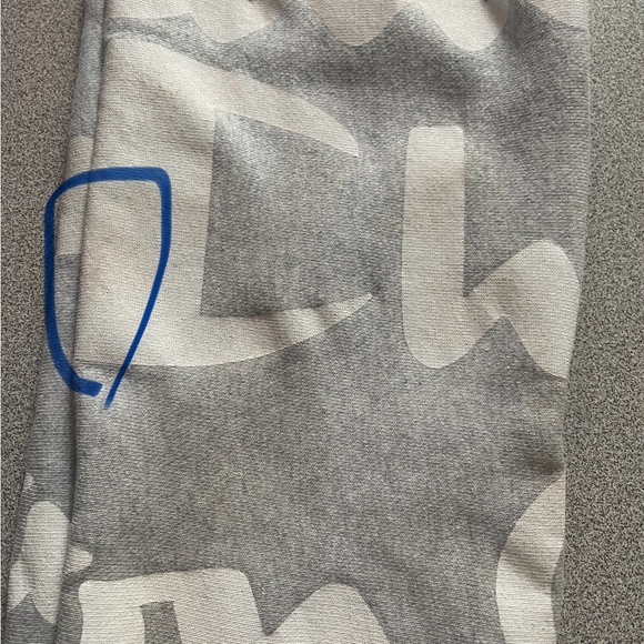 CHAMPION REVERSE WEAVE Grey & White Sweatpants Unisex Size Mens S/ Women's Med - Picture 15 of 15